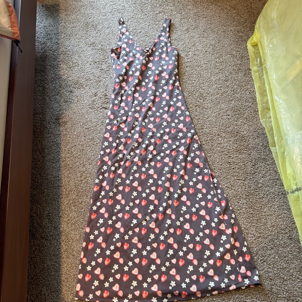‼️sold‼️Djerf Avenue strawberry dress